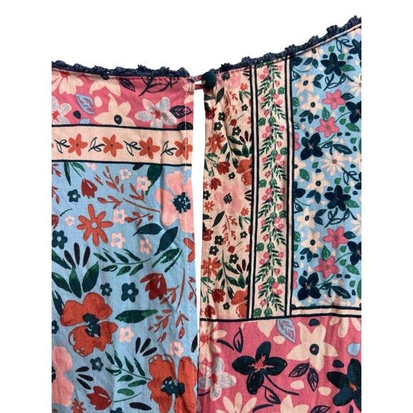 Matilda Jane Maxi Dress The Wildlife Patchwork Boho Cottagecore Long Pink Large - Picture 12 of 16